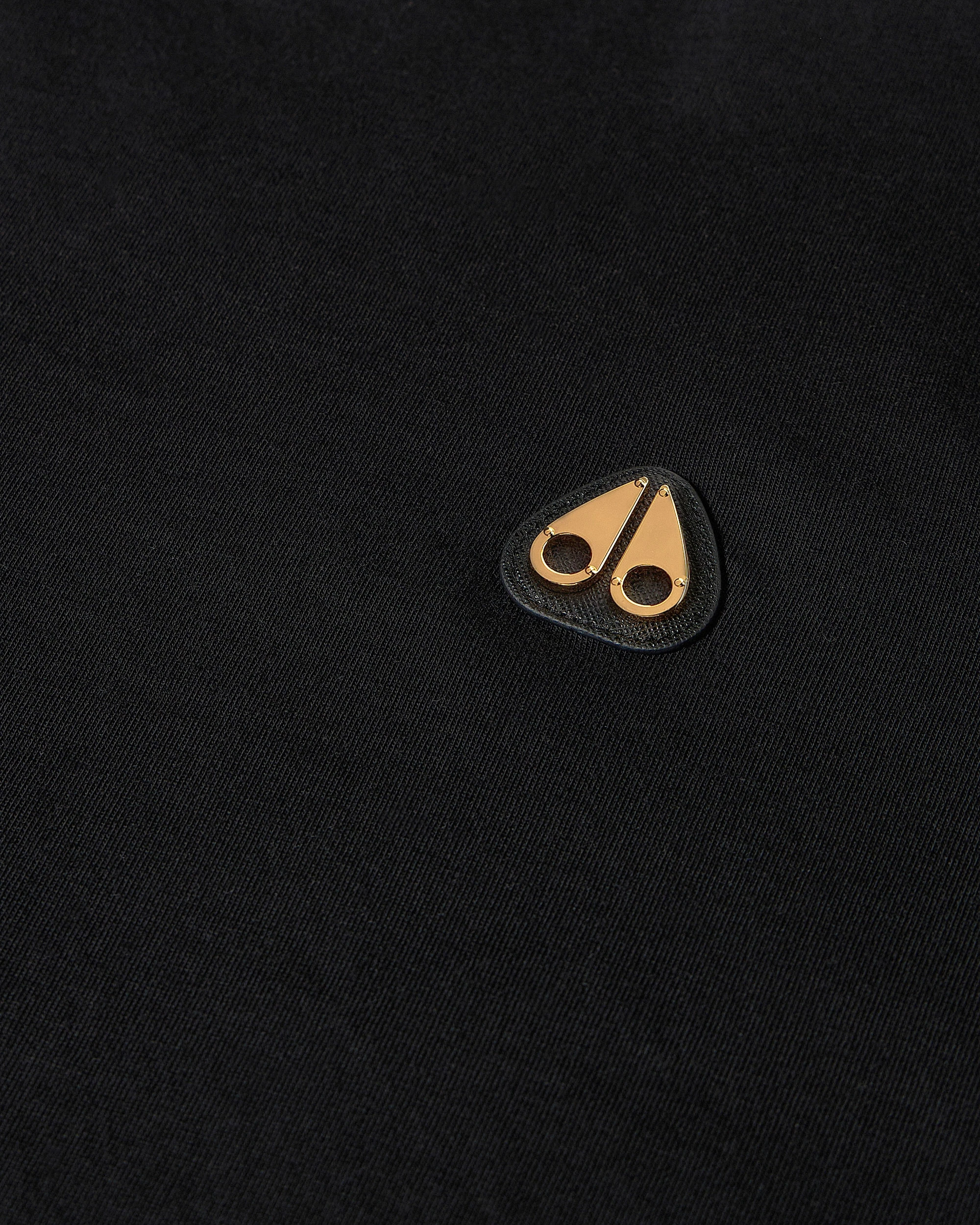 Moose Knuckles - Gold Series Crescent T-Shirt - Black - Image 7