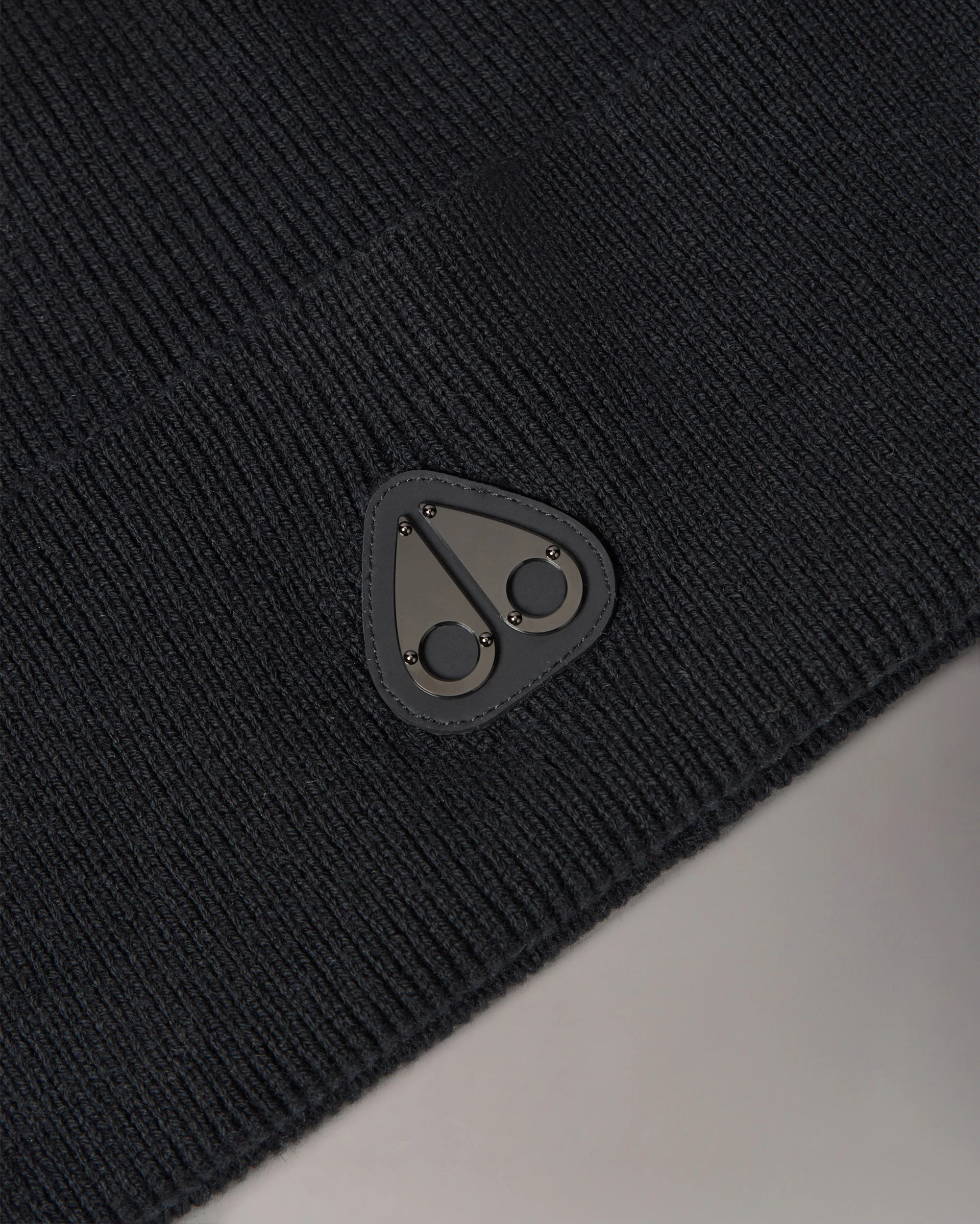 Moose Knuckles - Frost Cotton-Wool Beanie - Black - Image 2