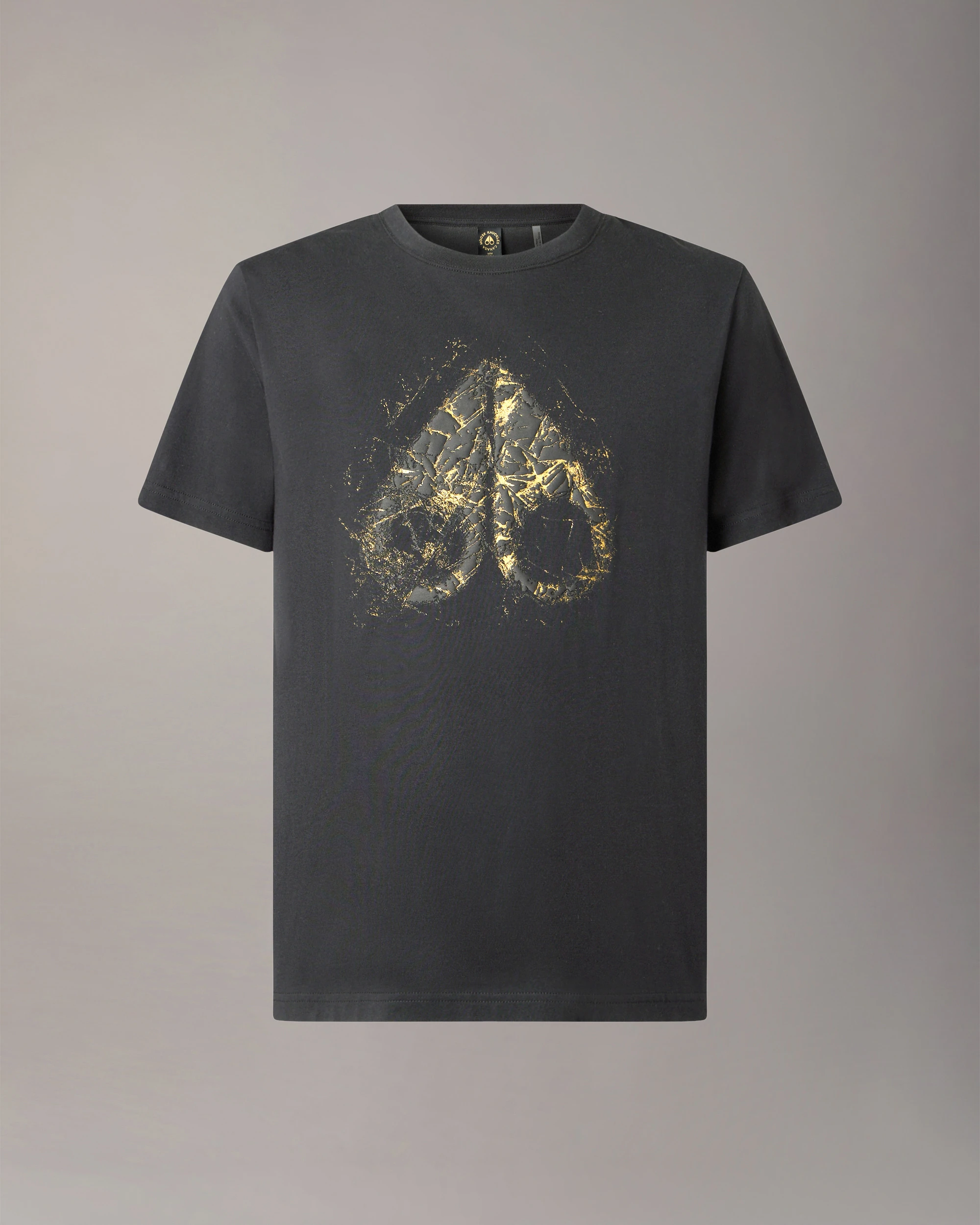 Moose Knuckles - Gold Series Icebreak Logo T-Shirt - Black - Image 6