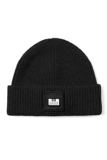 Weekend Offender - Palmyra Rib Beanie - Black