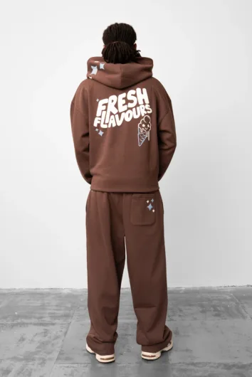 Fresh Couture - Fresh Flavours Logo Jogger - Brown
