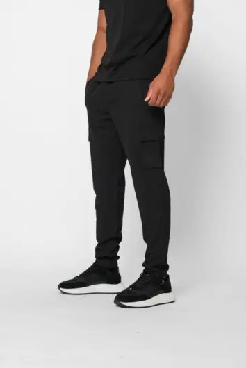 Valére Milano - Luxe Cargo Trouser - Black