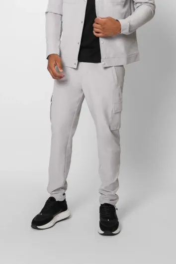 Valére Milano - Luxe Cargo Trouser - Grey