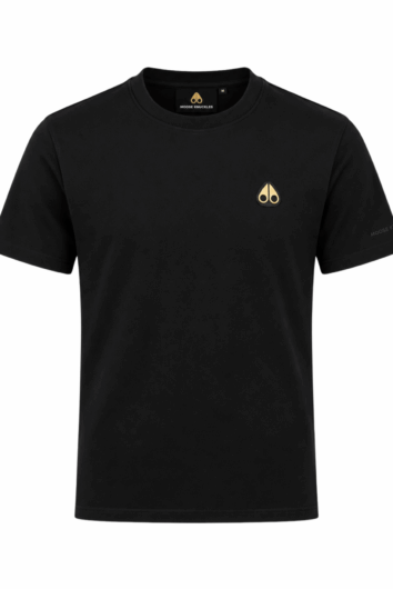 Moose Knuckles - Crescent Gold T-Shirt - Black