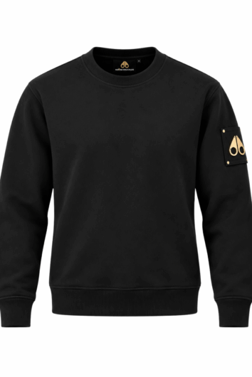 Moose Knuckles - Hartsfield Gold Sweatshirt - Black
