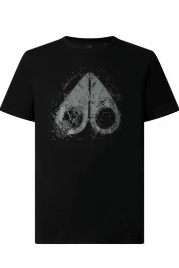 Moose Knuckles - Ice Break Logo T-Shirt - Black