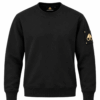 Moose Knuckles - Mens Gold Series Hartsfield Crewneck Sweatshirt - Black