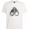 Moose Knuckles – Ice Break Logo T-Shirt – White